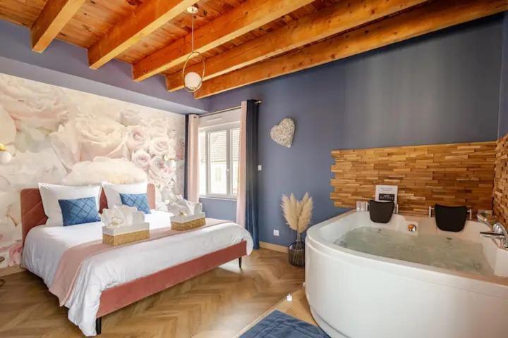 Rose & Blue Spa Proche Chalon S/Saone Et Beaune Saint-Martin-en-Bresse Eksteriør billede